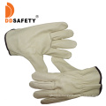 Cow Split Leather Driving Gloves with Without Lining